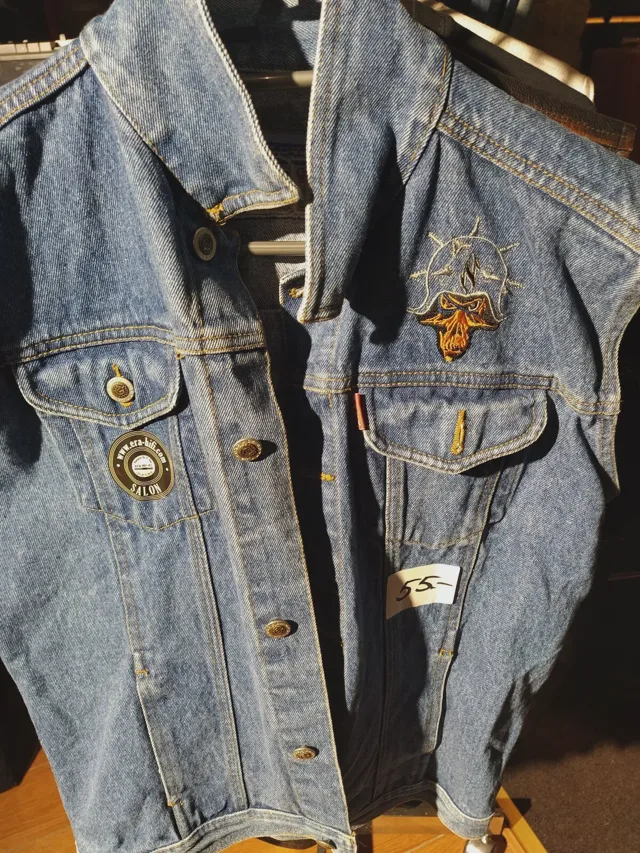 FAN'S JACKETS Jeans & Leather