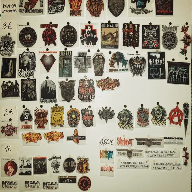 IRON-ON STICKERS Uzgludināmās uzlīmes